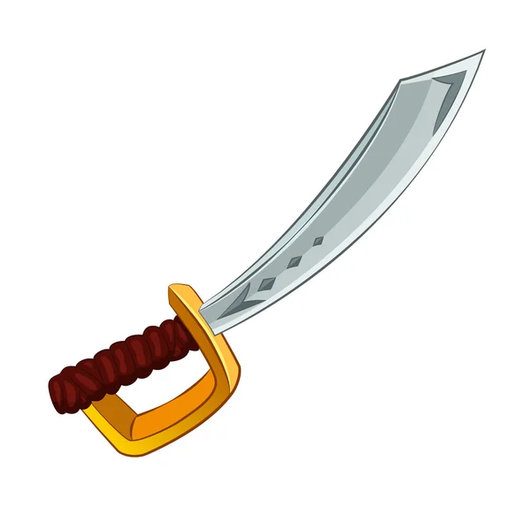 Bir kılıcın vektör illüstrasyonu