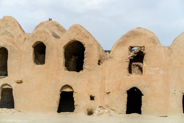 Ksar Hallouf Ένα Παλιό Ksar Κοντά Στο Zammour Νότια Τυνησία — Φωτογραφία Αρχείου