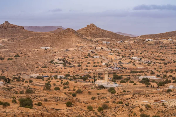 Blick Auf Dahar Die Südliche Region Tunesiens — Stockfoto