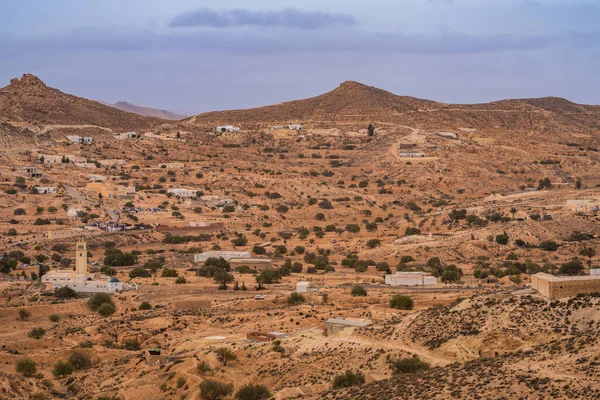 Blick Auf Dahar Die Südliche Region Tunesiens — Stockfoto