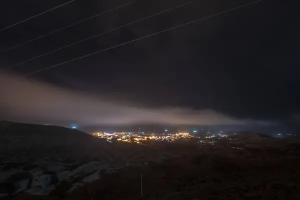 Beni Keddache Ciudad Sureña Tunisia Noche Dahar Túnez — Foto de Stock