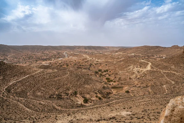 Algumas Vistas Dahar Região Sul Tunísia — Fotografia de Stock