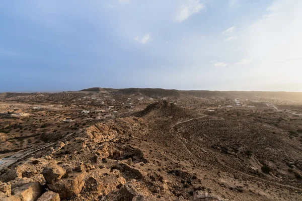 チュニジア南部のダール川の眺め — ストック写真