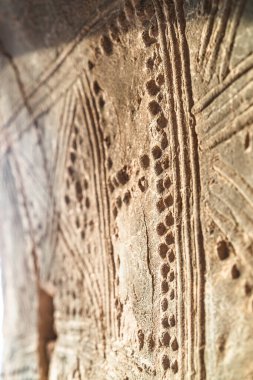 Duvarda Berber Eski Sembolü, Dahar Bölgesi, Güney Tunus