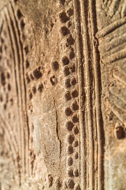 Duvarda Berber Eski Sembolü, Dahar Bölgesi, Güney Tunus