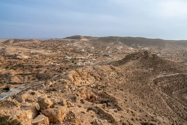 Algumas Vistas Dahar Região Sul Tunísia — Fotografia de Stock