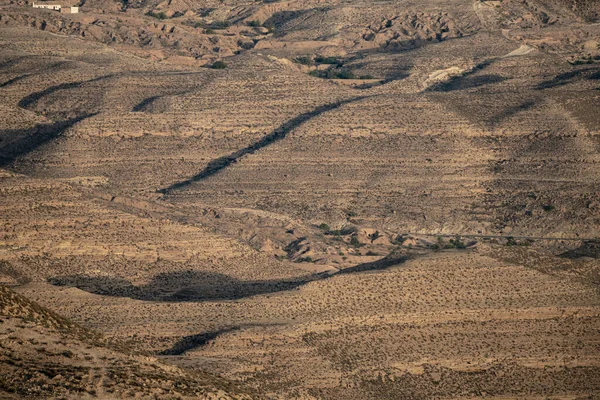 Blick Auf Dahar Die Südliche Region Tunesiens — Stockfoto