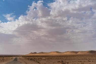 Tunus 'un güney bölgesinin bazı manzaraları 
