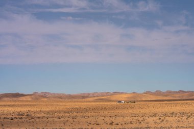 Tunus 'un güney bölgesinin bazı manzaraları 