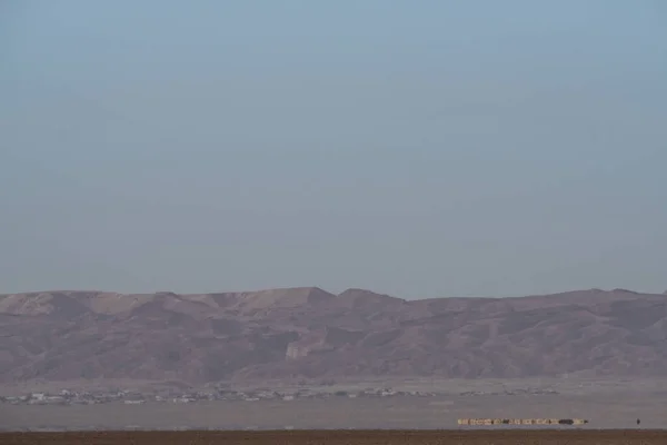 Some View Chott Jerid Endorheic Salt Lake Southern Tunisia Tozeur — Zdjęcie stockowe