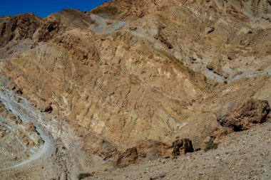 Tunus 'un batısındaki Chbika Dağı' nın manzarası - Tunus Valiliği - Tunus 