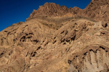 Tunus 'un batısındaki Chbika Dağı' nın manzarası - Tunus Valiliği - Tunus 