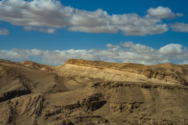 Tunus 'un batısındaki Chbika Dağı' nın manzarası - Tunus Valiliği - Tunus 