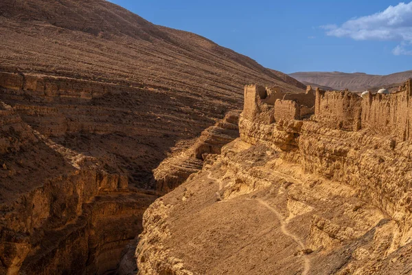 Nice View Mides Canyon South Tunisia Tunisia — Fotografia de Stock