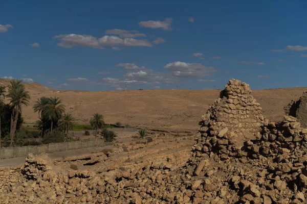 Some View Chbika Mountain Oasis Western Tunisia Tozeur Governorate Tunisia — Stock Photo, Image