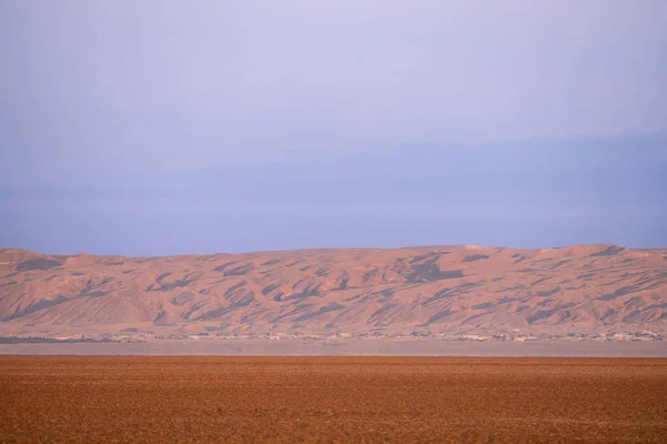 Some View Chott Jerid Endorheic Salt Lake Southern Tunisia Tozeur — Stock Photo, Image