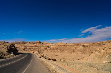 Batı Tunus 'taki Güney Dağı Vahası - Tozeur Valiliği - Tunus