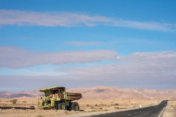 View South Road Western Tunisia Close Sahara — Stock Photo, Image