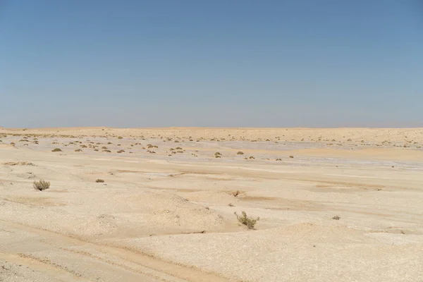 Blick Auf Die Wüste Westen Tunesiens Beginn Der Sahara — Stockfoto