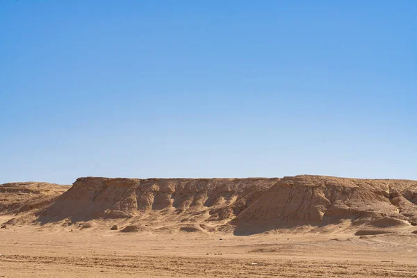 Vista Deserto Oeste Tunísia Início Saara — Fotografia de Stock
