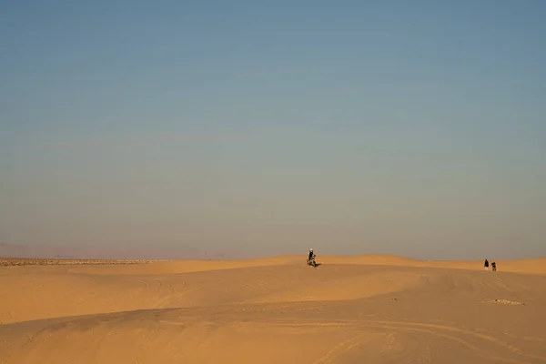 Мотогонки Ралли Пустыни Сахара Тунис — стоковое фото