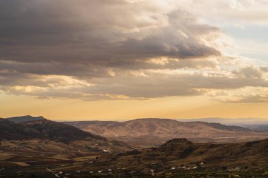 Kuzey Tunus 'taki Zaghouan Dağı - Zaghouan Valiliği - Tunus 