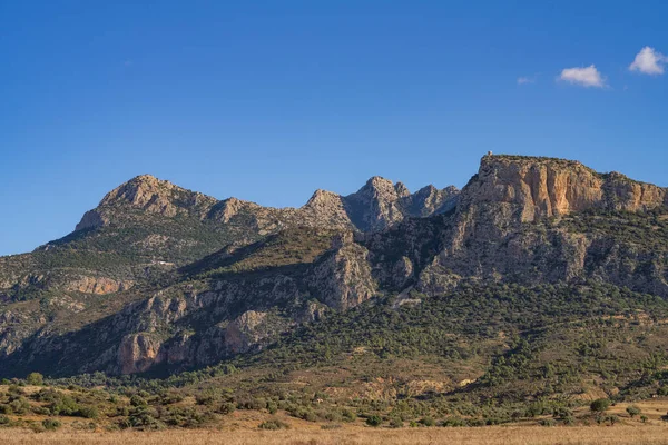 Vista Para Montanha Zaghouan Norte Tunísia Governadoria Zaghouan Tunísia — Fotografia de Stock