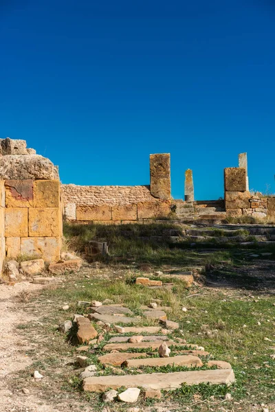 Thuburbo Majus Large Roman Site Northern Tunisia — Stock Photo, Image