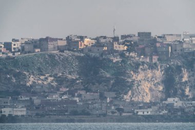 Sijoumi sebkha Tunus 'tan Tunus Manzarası 