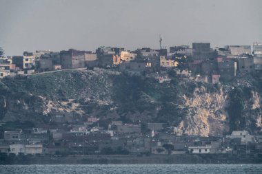 Sijoumi sebkha Tunus 'tan Tunus Manzarası 