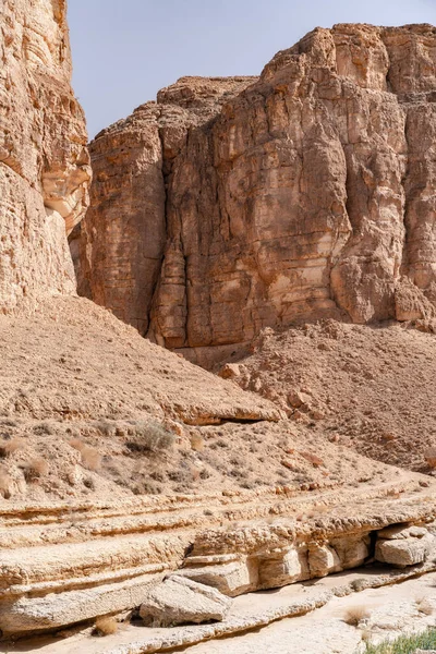 Sejla Gorges West Tunisia Gafsa Province Tunisia的一些看法 — 图库照片