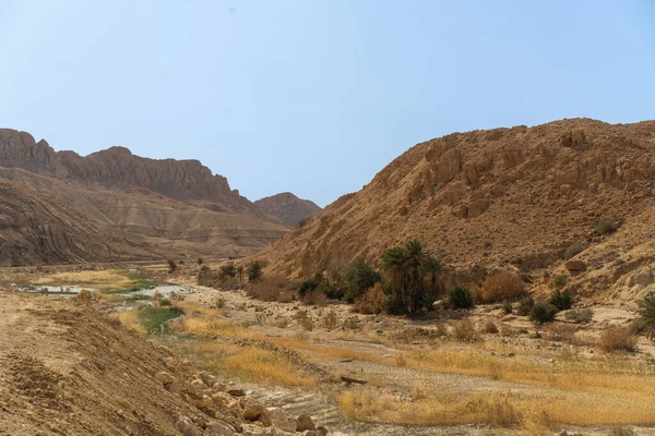 Some Views Sejla Gorges Western Tunisia Gafsa Governorate Tunisia — Fotografia de Stock