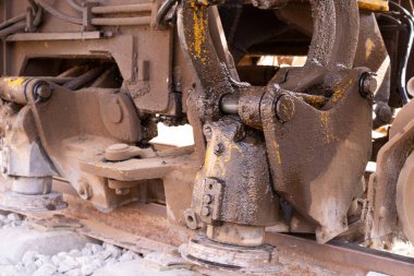 Sejla Boğazı 'ndaki Selja treninin bazı manzaraları - Batı Tunus - Gafsa Valiliği - Tunus