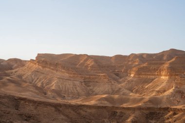Sejla Vadisi 'ne yakın bazı dağ manzaraları - Batı Tunus - Gafsa Valiliği - Tunus