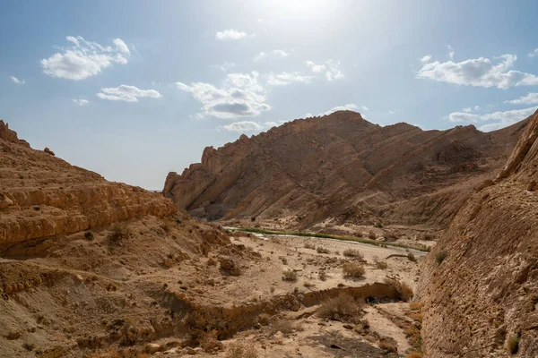 Some Views Sejla Gorges Western Tunisia Gafsa Governorate Tunisia — Fotografia de Stock