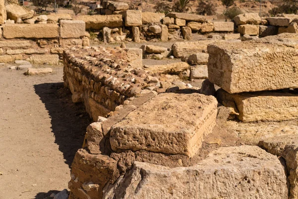Руины Древнего Города Суфетула Сбейтла Тунис — стоковое фото