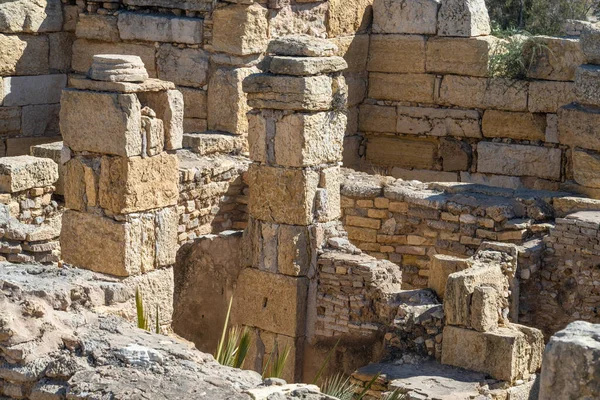 Ερείπια Της Αρχαίας Πόλης Sufetula Σύγχρονη Sbeitla Τυνησία — Φωτογραφία Αρχείου