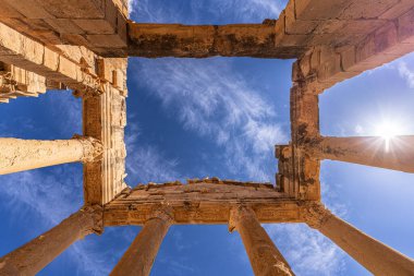 Eski Sufetula kasabasının kalıntıları, modern Sbeitla, Tunus