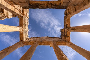 Eski Sufetula kasabasının kalıntıları, modern Sbeitla, Tunus