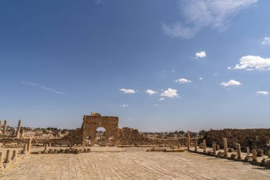 Eski Sufetula kasabasının kalıntıları, modern Sbeitla, Tunus