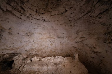 Uyuyan yedi kişinin camii - Chenini- Tataouine Valisi - Tunus 