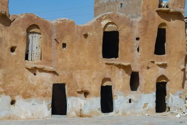 Ksar Ouled Soltane - tahıl ambarı - Tataouine - Güney Tunus