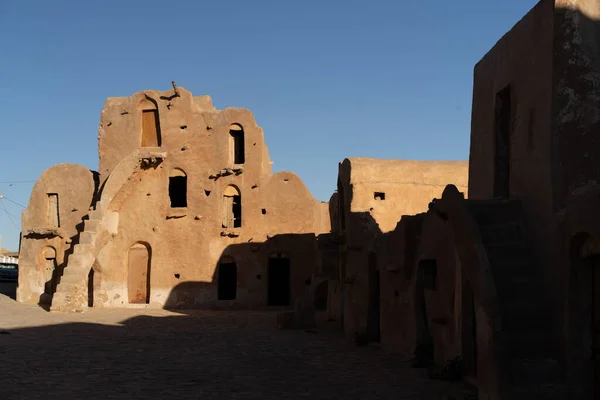 Ksar Ouled Soltane Fortified Granary Tataouine Southern Tunisia — Stockfoto