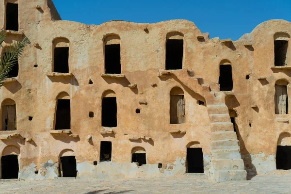 Ksar Ouled Soltane Granero Fortificado Tataouine Sur Túnez —  Fotos de Stock