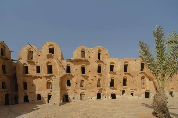 Ksar Ouled Soltane Fortified Granary Tataouine Southern Tunisia — Stock Photo, Image