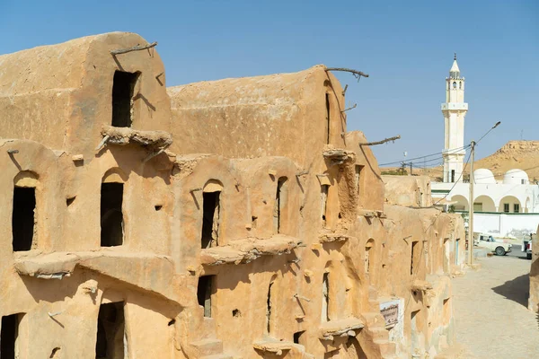 Ksar Ouled Soltane Granero Fortificado Tataouine Sur Túnez —  Fotos de Stock