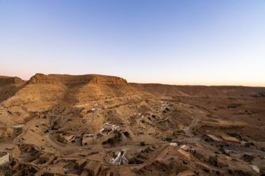 Chenini - Güney Tunus - Tatouine Valiliği - Tunus
