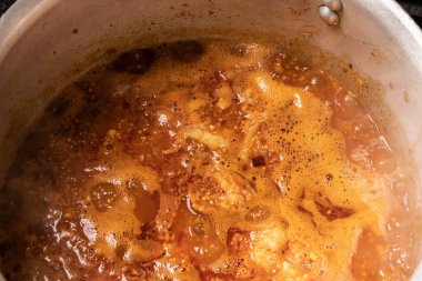 various traditional Tunisian dish with various ingredients of the country.