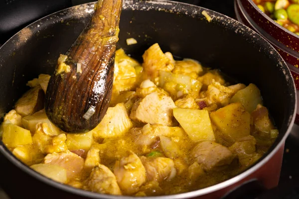 various traditional Tunisian dish with various ingredients of the country.