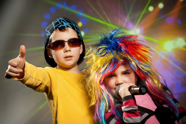 Disco-Kinder — Stockfoto